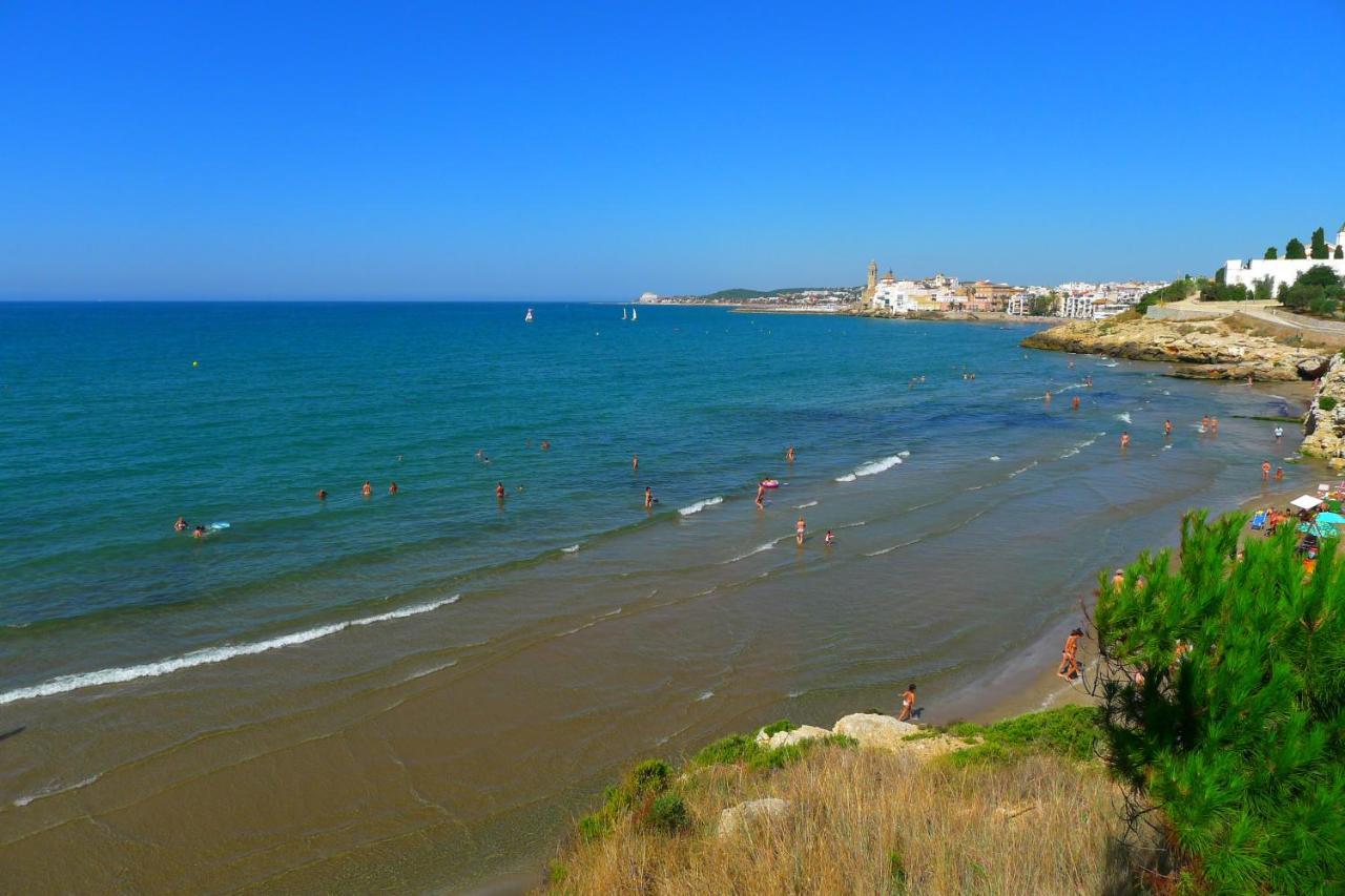 Cala Balmins Sea View Lägenhet Sitges Exteriör bild