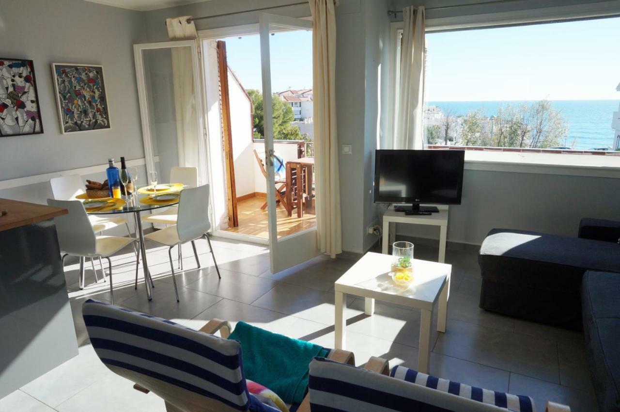 Cala Balmins Sea View Lägenhet Sitges Exteriör bild